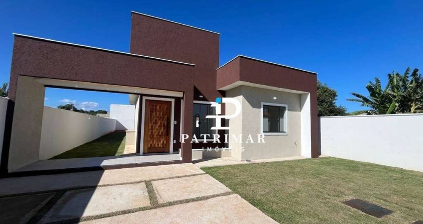 Casa com 2 Quartos à venda, 82 m² por R$ 500.000 - Jardim Atlântico Central (Itaipuaçu) - Maricá/RJ