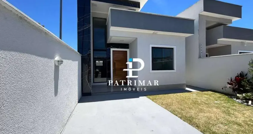 Casa nova  a venda  no jardim atlântico central - itaipuaçu- marica/rj - 2 quartos, suite e area gourmet , 88 m² por r$ 499.000