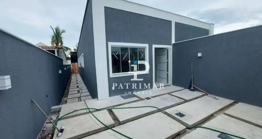 Casa com 3 quartos, suíte e área gourmet à venda, 91 m² por r$ 580.000 - itaipuaçu - maricá/rj