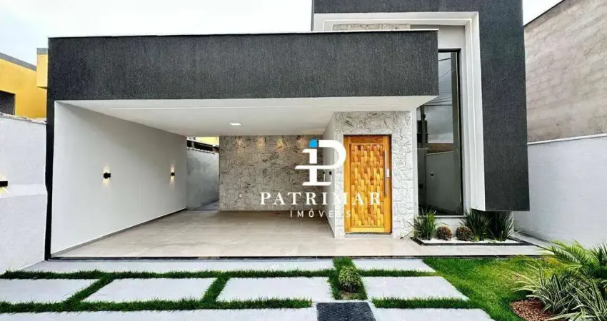 Casa com 3 quartos, suíte e piscina  à venda, 141 m² por r$ 899.000 - itaipuaçu - maricá/rj