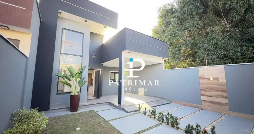 Casa com 3 quartos, piscina e área gourmet à venda, 176 m² por r$ 850.000 - jardim atlântico oeste - maricá/rj
