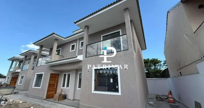 Casa com 2 dormitórios à venda, 85 m² por r$ 429.000,00 - jardim atlântico central (itaipuaçu) - maricá/rj