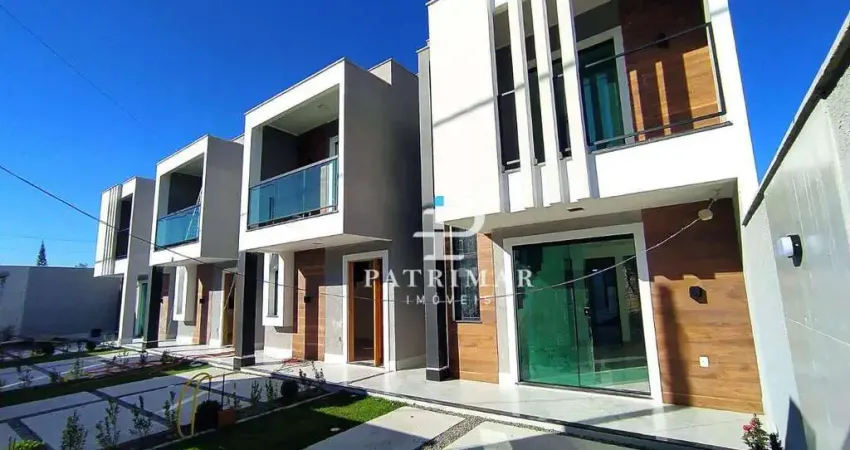 Casa com 3 quartos à venda, 94 m² por r$ 508.000,00 - itaipuaçu - maricá/rj