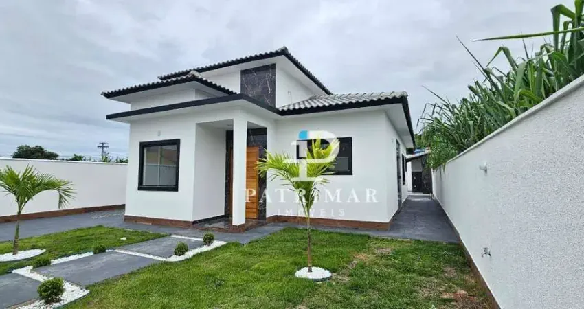 Casa com 3 quartos à venda, 86 m² por r$ 600.000 - jardim atlântico oeste - maricá/rj