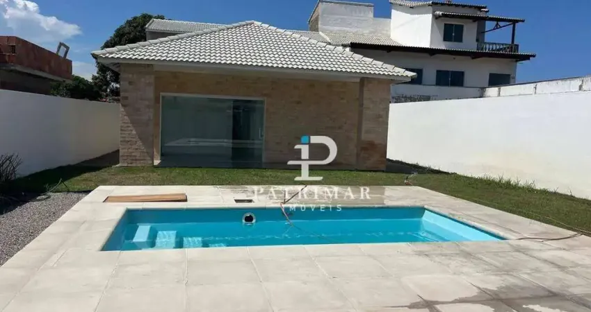 Casa com 6 quartos, suíte e piscina à venda, 200 m² por r$ 780.000 - jardim atlântico -itaipuaçu - maricá/rj