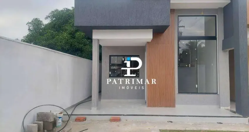 Casa com 3 quartos à venda, 91 m² por r$ 450.000 - parque nanci - maricá/rj