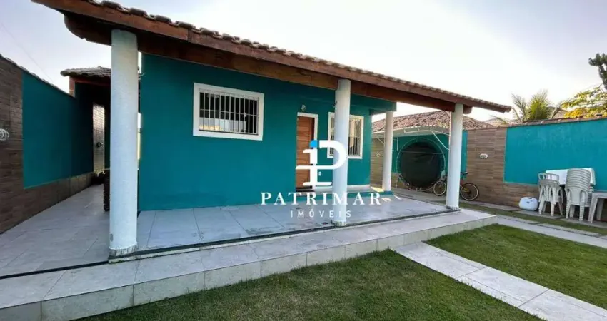 Casa com 4 quartos, área gourmet e piscina à venda, 205 m² por r$ 700.000 - itaipuaçu - maricá/rj