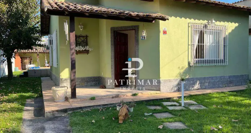 Casa com 3 quartos à venda, 125 m² por r$ 570.000 - jardim atlântico leste - maricá/rj