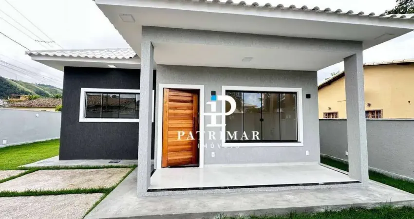 Casa com 3 quartos à venda, 109 m² por r$ 670.000 - itaupuaçu - maricá/rj