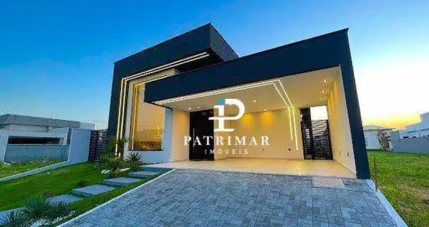 Casa mobiliada c/ 3 quartos e piscina à venda, 120 m² por r$ 1.590.000,00 - cond. land scape - flamengo - maricá/rj