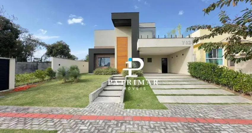 Casa com 3 quartos, piscina e área gourmet à venda, 243 m² por r$ 1.750.000 - cond. alphaville i -inoã - maricá/rj