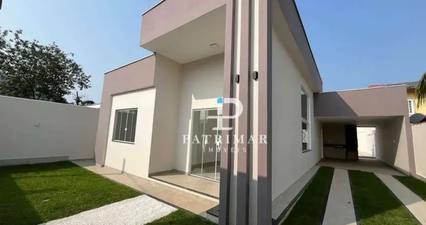 Casa com 3 quartos, piscina e acabamentos de alto padrão à venda por r$ 835.000 em jardim atlântico oeste, maricá.