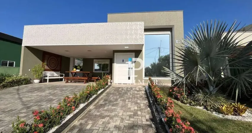 Casa com 3 quartos à venda, 189 m² por r$ 990.000 - cond. alphaville i- inoã - maricá/rj