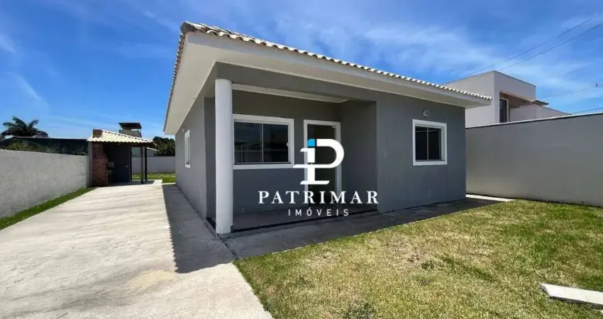 Casa com 3 quartos, suite e área gourmet à venda, 100 m² por r$ 590.000,00 - itaipuaçu - maricá/rj