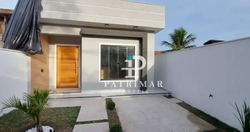 Casa com 2 dormitórios à venda, 90 m² por r$ 515.000,00 - barroco (itaipuaçu) - maricá/rj