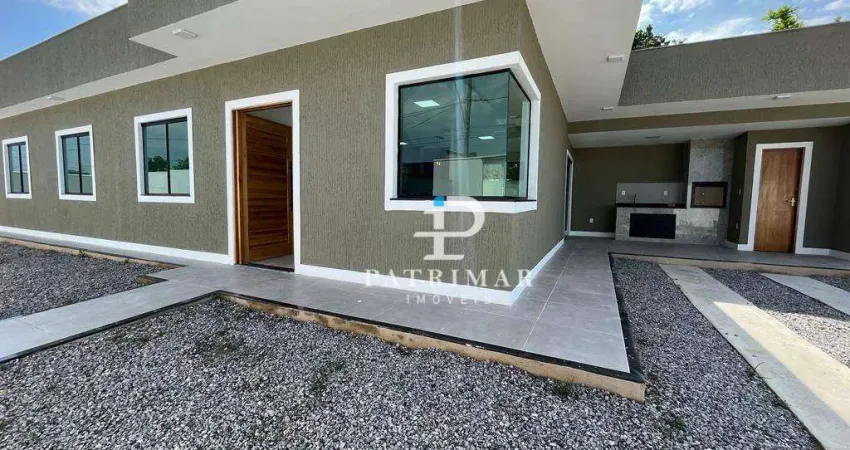 Casa com 3 quartos, suíte e closet à venda, 111 m² por r$ 680.000 - itaipuaçu - maricá/rj
