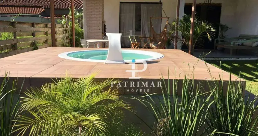 Casa com 3 dormitórios à venda, 200 m² por r$ 450.000,00 - jaconé (ponta negra) - maricá/rj