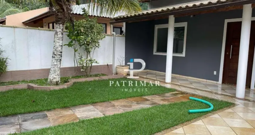Casa com 2 quartos, área gourmet e piscina à venda, 100 m² por r$ 600.000 - itaipuaçu - maricá/rj