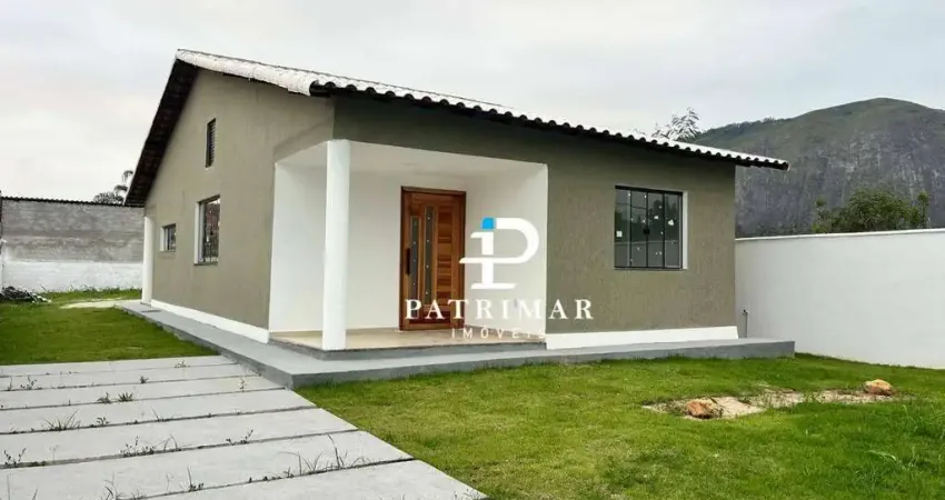 Casa linear - com 3 quartos em terreno inteiro à venda, 114 m² por r$ 530.000 - jardim atlântico central (itaipuaçu) - maricá/rj
