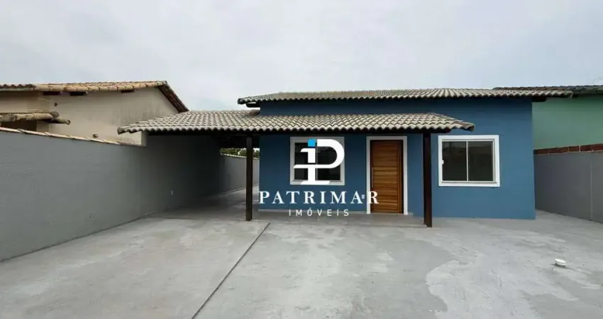 Casa nova com 3 quartos em terreno inteiro à venda, 98 m² por r$ 560.000 - jardim atlântico leste -itaipuaçu - maricá/rj