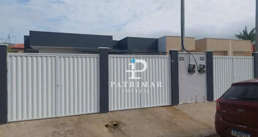 Casa nova com 2 quartos à venda, 57 m² por r$ 330.000 - parque nanci - maricá/rj