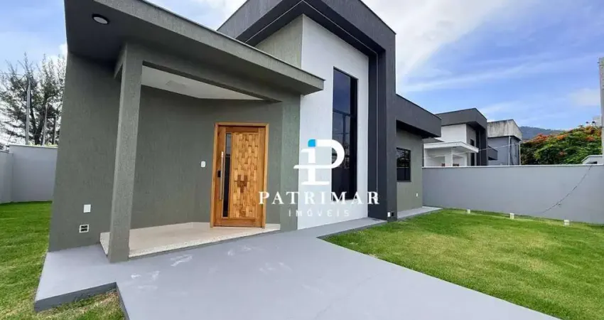 Casa alto padrão com 3 quartos à venda, 100 m² por r$ 690.000 - são bento -itaipuaçu - maricá/rj