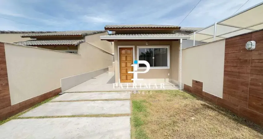 Casa nova com 2 quartos à venda, 88 m² por r$ 470.000 - jardim atlântico central (itaipuaçu) - maricá/rj