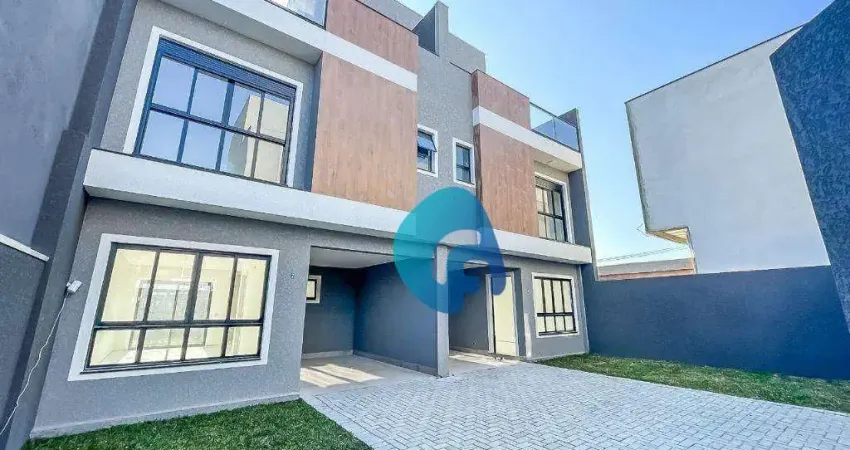 Sobrado com 3 dormitórios à venda, 138 m² por R$ 899.000,00 - Jardim das Américas - Curitiba/PR