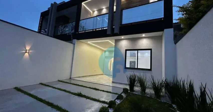 Sobrado alto padrao 3 suites à venda no centro em são jose dos pinhais.