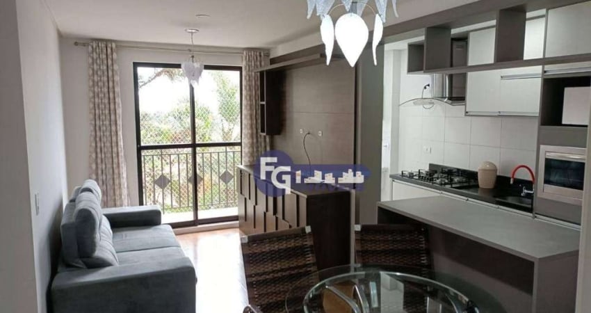 Apartamento com 3 dormitórios para alugar, 71 m² - Centro - São José dos Pinhais/PR