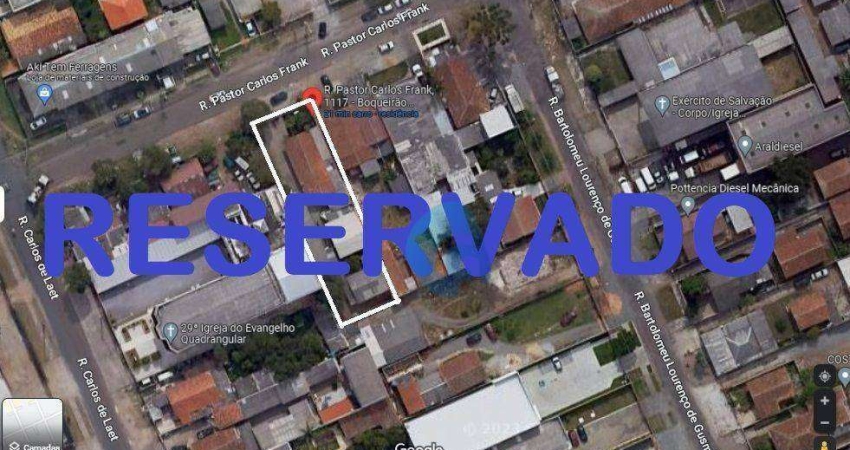 Terreno à venda, 783 m² por R$ 789.990,00 - Boqueirão - Curitiba/PR