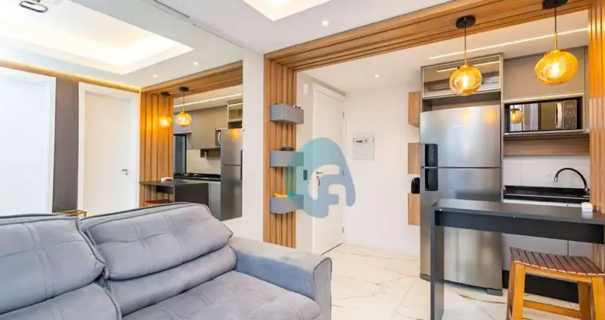 Apartamento com 1 dormitório à venda, 40 m² por R$ 354.990,00 - Agua Verde - Curitiba/PR