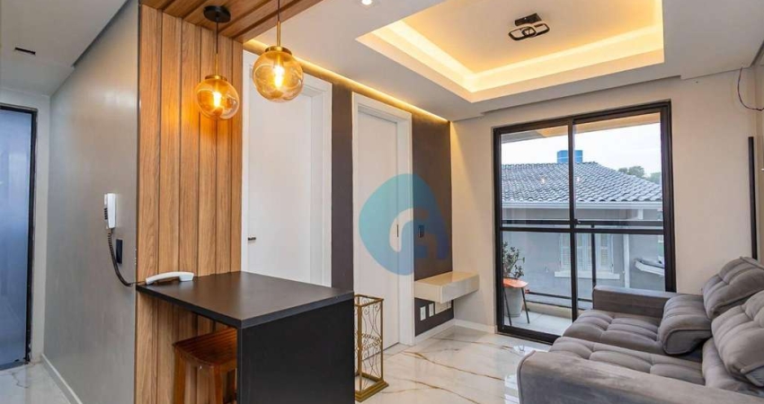 Apartamento com 1 dormitório à venda, 32 m² por R$ 353.900,00 - Agua Verde - Curitiba/PR