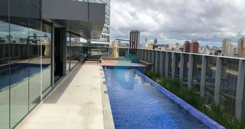 Apartamento no centro - 1 dormitório -  26 m² - investimento r$ 310.090,00 - curitiba/pr