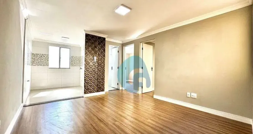 Apartamento com 2 dormitórios à venda, 41 m² por r$ 249.000,00 - sítio cercado - curitiba/pr