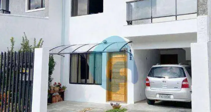 Sobrado com 3 dormitórios à venda, 124 m² por r$ 685.000,00 - uberaba - curitiba/pr