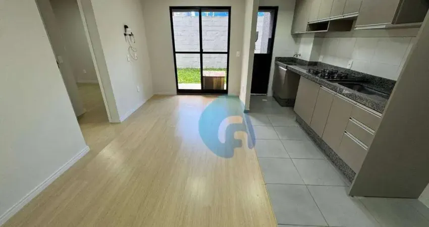 Apartamento garden com 2 dormitórios à venda, 48 m² por r$ 300.000,00 - ouro fino - são josé dos pinhais/pr