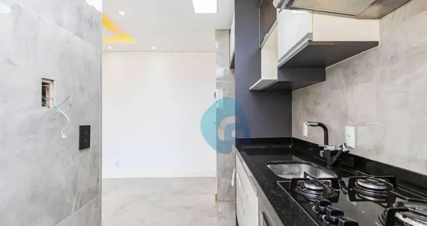 Apartamento semi mobiliado com 02 quartos com sacada e churrasqueira- cidade jardim - são josé dos pinhais/pr