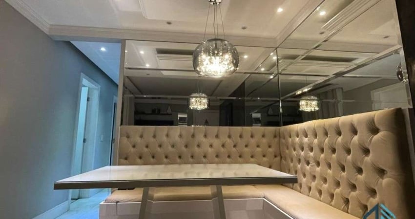 Apartamento Semi mobiliado, 03 quartos no Santa Cândida em Curitiba Pr