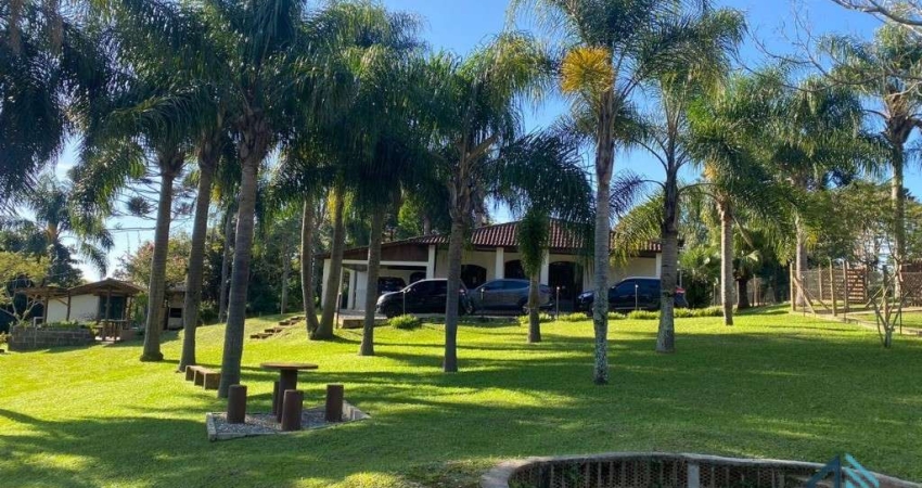 Chácara linda, localização privilegiada com casa 04 quartos, em Campina Grande do Sul PR