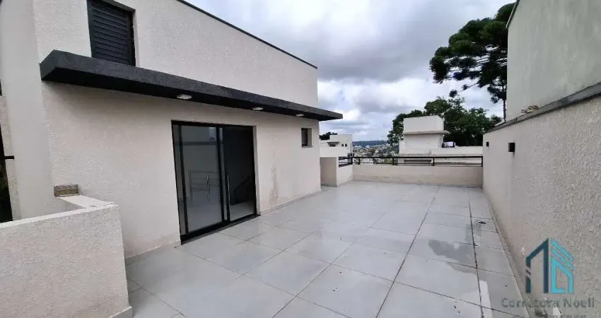 Sobrado 03 suítes, com ático, terraço, em condomínio no pilarzinho em curitiba pr