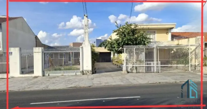 Terreno + sobrado + casa, em ótima localização no água verde/guaíra em curitiba pr