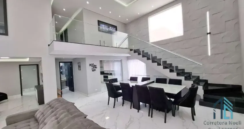 Casa em condomínio 100% mobiliada, decorada, 04 quartos c/suítes, no abranches em curitiba pr