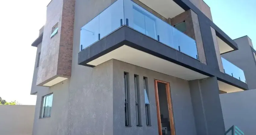 Sobrado (permuta) 03 quartos c/suíte, 02 vagas, quintal, no cachoeira em almirante tamandaré - pr