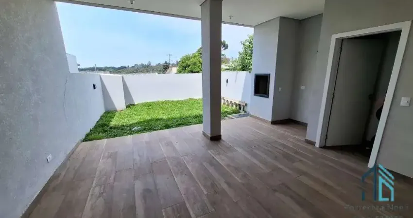 Casa nova, 02 quartos c/suíte, churrasqueira, no jd paulista em campina grande do sul - pr