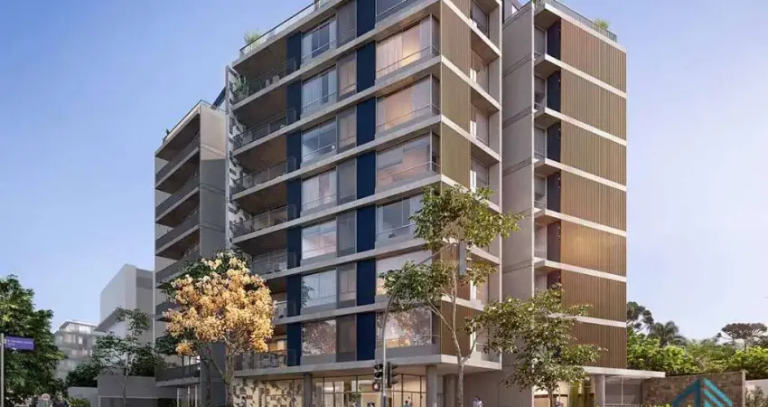 Cobertura a venda, 03 suítes, 03 vagas, no batel em curitiba - pr