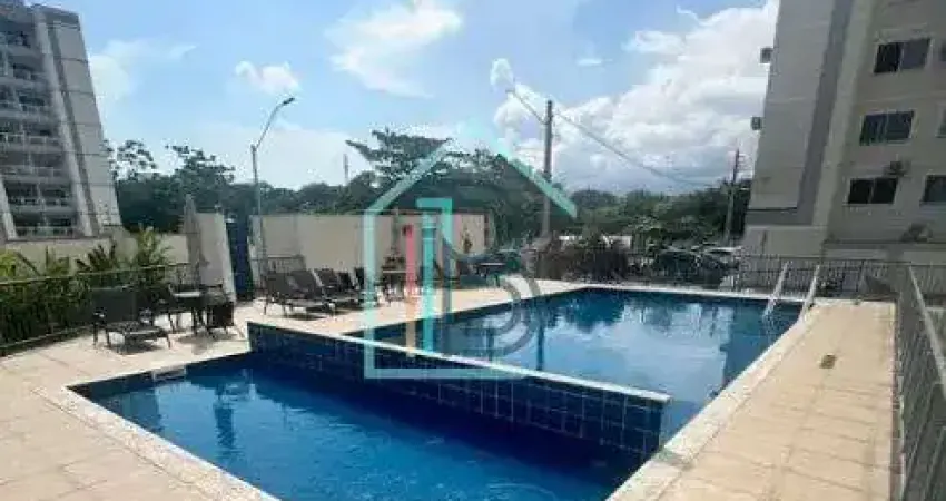( aluga-se) lindo apartamento com 2 dormitórios- ar condicionado - 1 vaga - piscina- elevador- r$