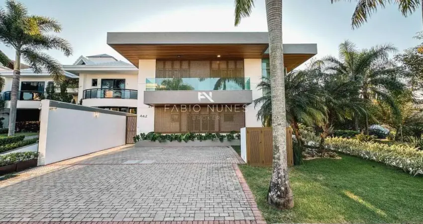 Casa de condomínio à venda, no del lago, , barra da tijuca, com 5 quartos, 550,00m²