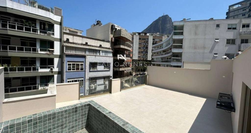Cobertura à venda, no Ares Lagoa Outdoor Living,  em Rio de Janeiro, Lagoa, com 4 quartos, 265,46m²
