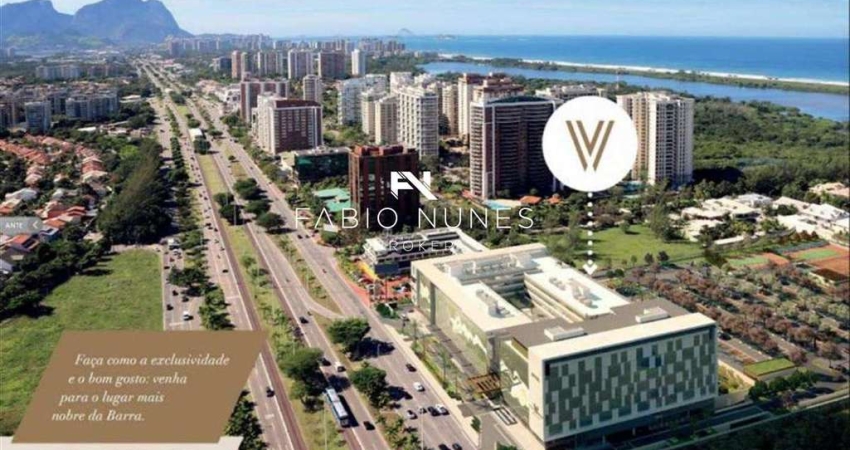 Studio à venda, no Hotel Vogue Square,  em Rio de Janeiro, Barra da Tijuca, com 1 quarto, 30,00m²